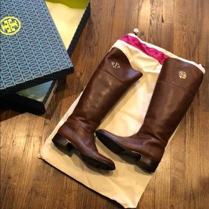 Tory Burch Junction *EXTENDED CALF* riding boots